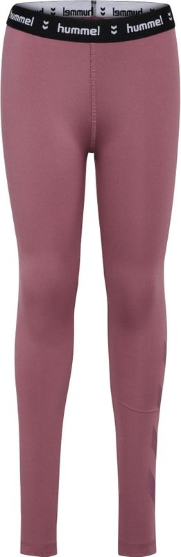 Hummel - HMLJR PULSE MID WAIST TIGHTS - Legging - Aansluitende Pasvorm