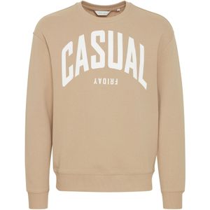 Casual Friday Sweatshirt 'Sage'  wit / natuurwit