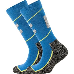 EWERS Sokken  aqua / antraciet / appel / neongroen