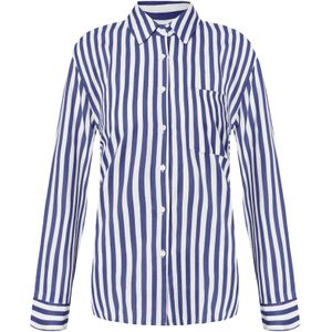 Imily Bela Blouse  blauw / wit