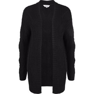 Oxmo Gebreid vest 'Cle'  zwart