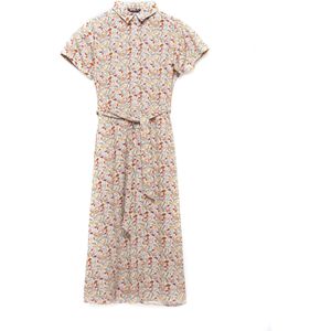 BIG STAR Jurk 'NAHAI'  blauw / oranje / rood / wit