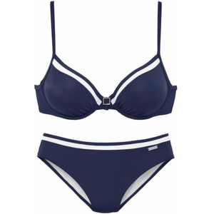 Look - Beugelbikini - Marine - Recycling-polyamide