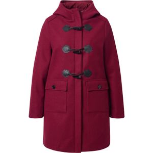 Ulla Popken Tussenmantel  donkerrood