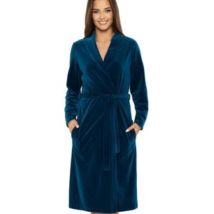 Vivisence - 5022 - Badjas - Turquoise - Lang - Microvezel