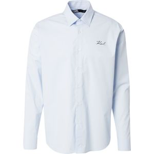 Karl Lagerfeld Overhemd  lichtblauw / zwart