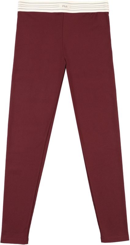 FILA - Bellagio - Leggings - Rood/Wit - High Waist - Skinny