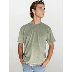 A Question Of (AQO) Shirt 'Ozzy Tee Acid'  groen