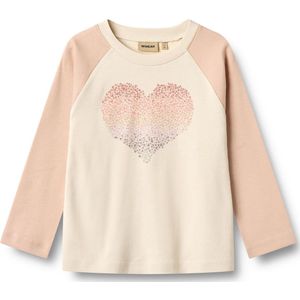WHEAT Shirt 'Darrin'  ecru / grijs / sering / poederroze