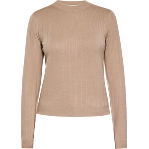 Sidona Gebreid vest  taupe