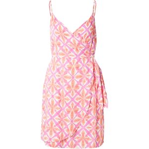 ONLY Jurk 'ONLALMA'  eosine / rood / wit