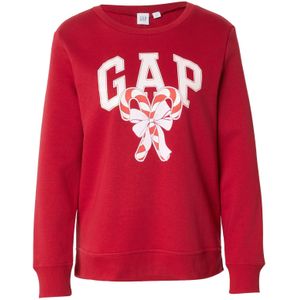 GAP Sweatshirt  bloedrood / lichtrood / wit