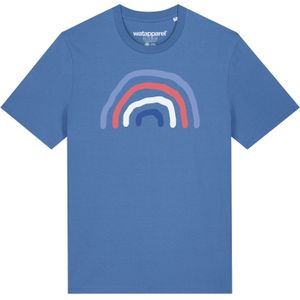 Watapparel Shirt ' Regenbogen '  lichtblauw / gemengde kleuren