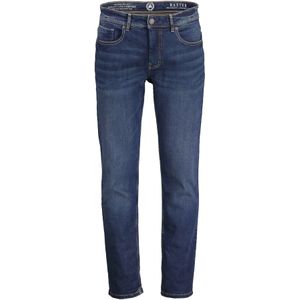 Denim - Effen - Blauw - Regular Fit - 5-Pocket Style