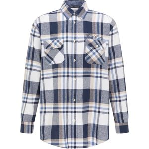 Bruno Banani Overhemd 'Michaels'  beige / blauw / navy / wit