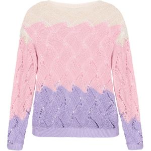 Gaya Trui 'Fashion Look'  beige / lichtlila / lichtroze