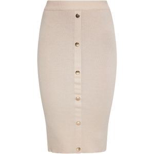 faina Rok  lichtbeige / goud
