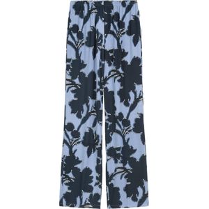 Marc O'Polo - Loungebroek - Zacht Blauw - Donkerblauwe Print