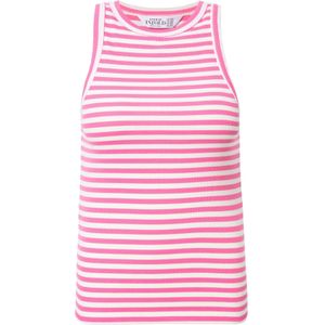 Studio Untold Top  pink / wit