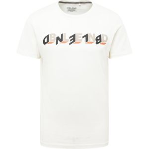 BLEND Shirt  zalm roze / zwart / wit