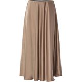Yas - Pella - Midi Rok - Hoge Taille - Enkellengte - Zwart