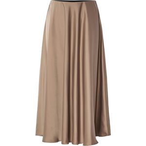 Yas - Pella - Midi Rok - Hoge Taille - Enkellengte - Zwart