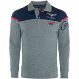 CARISMA Shirt  grijs / kersrood / zwart