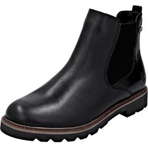 Remonte - Chelsea-boots - Zwart - Blokhak - Ritssluiting
