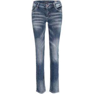 CIPO & BAXX Jeans 'WD364'  smoky blue / donkerblauw