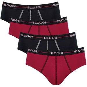 SLOGGI Slip 'Start'  rood / zwart / wit