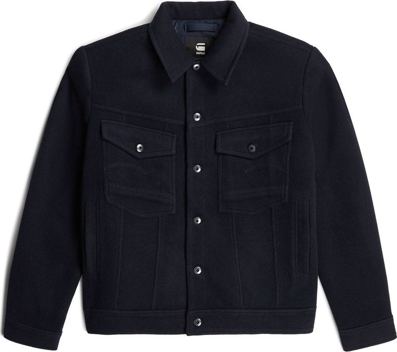 G-Star Raw - Tussenjas - Herenjack - Wolmix met Katoen - Regular Fit