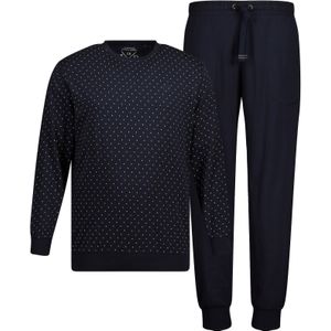 JP1880 Pyjama lang  navy / wit