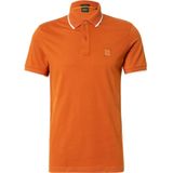 BOSS - Poloshirt - Katoen - Korte Mouwen - Slim Fit - Logopatch