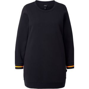Ulla Popken Sweatshirt  zwart