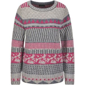 Goldner Trui  grijs / donkergrijs / pink