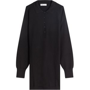 Bershka Gebreide jurk  zwart