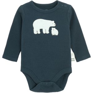 Cool Club Rompertje/body  donkerblauw / wit