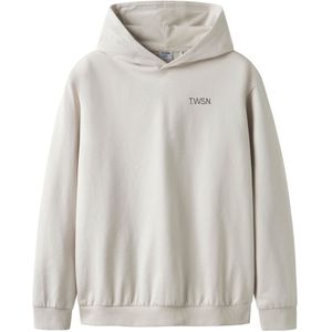 TWO SOON Sweatshirt  lichtgrijs / zwart