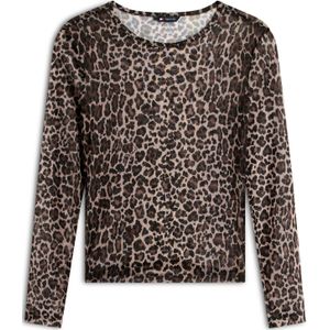 Tommy Jeans Shirt  bruin / lichtbruin / zwart