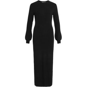 VILA Gebreide jurk 'VIKalia'  zwart