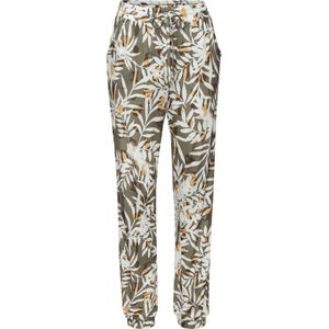 Harembroek - Groen/Crème - All-over Print - Steekzakken