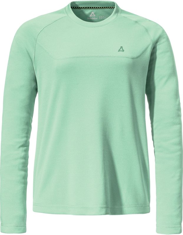 Schöffel - CIRC Longsleeve Style Smue - Functioneel Shirt - Groen - Wandelen