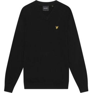 Lyle & Scott Trui  geel / zwart