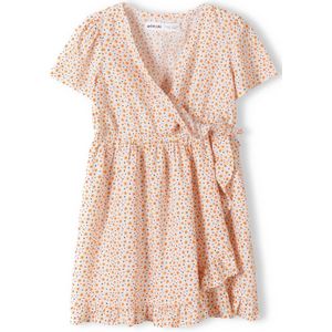 MINOTI Jurk  geel / oranje / zwart / wit