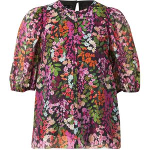 Ted Baker Blouse  groen / orchidee / donkeroranje / zwart