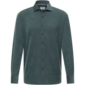 Eterna - Overhemd - Dennengroen - MODERN FIT - Lange Mouwen - EASY IRON