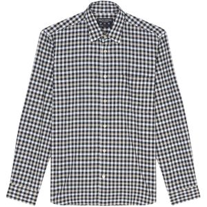 Marc O'Polo Overhemd  crème / zwart / wit