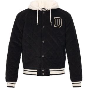 DreiMaster Vintage Winterjas  zwart / wit