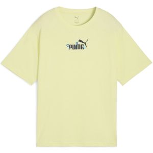 PUMA - Essentials Nature 2.0 - T-shirt - Goud - Relaxed Pasvorm