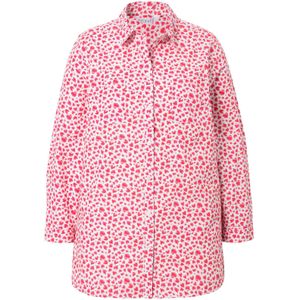 Studio Untold Blouse  lichtroze / rood / offwhite